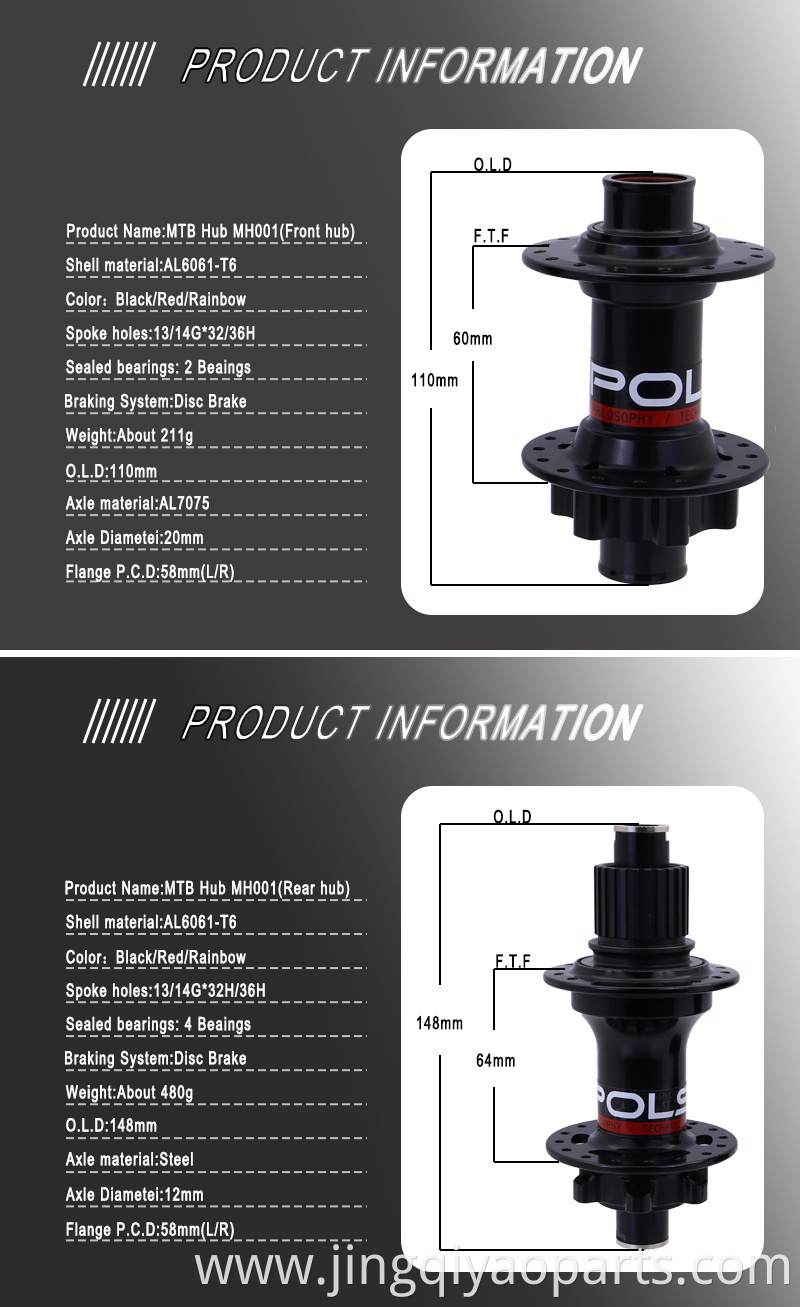 Quick realease Mtb Hub